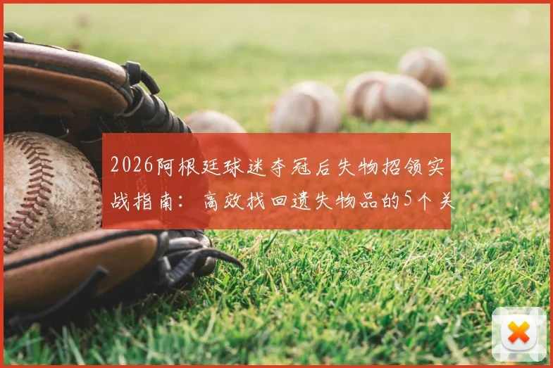2026阿根廷球迷夺冠后失物招领实战指南：高效找回遗失物品的5个关键步骤